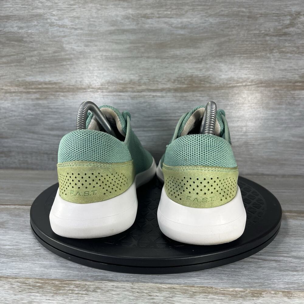 Kizik Women’s Madrid Eco Knit Handsfree Blue & Green Athletic Sneakers Size 9 - Picture 4 of 9